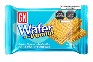 Wafer GN Vainilla x 6 UND